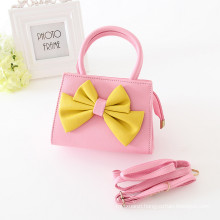 children one piece girls handbag girl mint yellow dark pink /pink bags with big bow day use sweet lovely handbags